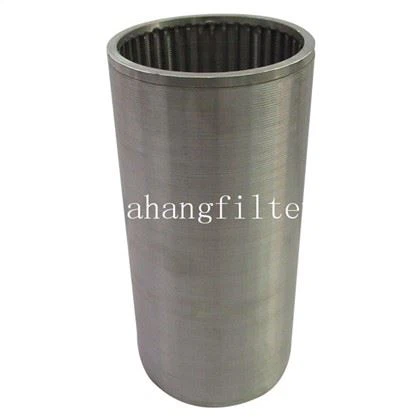 מסנן מסכי חוט טריז מתכת